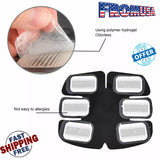 24 Replacement Gel Pads for Abdominal Stimulator Abs Muscle EMS Trainer Exercise