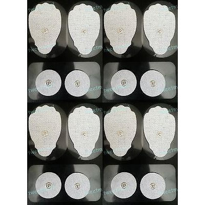 REPLACEMENT ELECTRODE PADS COMBO (8 LG, 8 SM) FOR IREST Digital Massagers