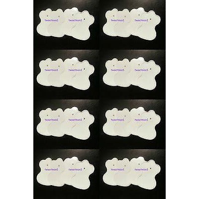 Electrode Pads (32) 16 Pairs for Eliking Digital Massager/Therapy Machine/TENS/