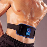 2X GEL AB Gymnic Body Massager Belt Arm/Leg/Waist/Muscle Toner Abdominal Thighs