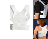 Adjustable Magnetic Posture Back Shoulder Corrector Support Brace Belt Therapy