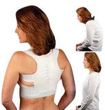 Adjustable Magnetic Posture Back Shoulder Corrector Support Brace Belt Therapy