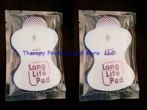 4 Omron Therapy Long Life Replacement Electrode Massage Pads PMLLPad