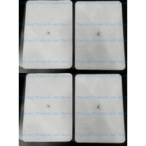 EXTRA WIDE BIG ELECTRODE MASSAGE PADS FOR BACK (8) FOR TENS DIGITAL MASSAGER