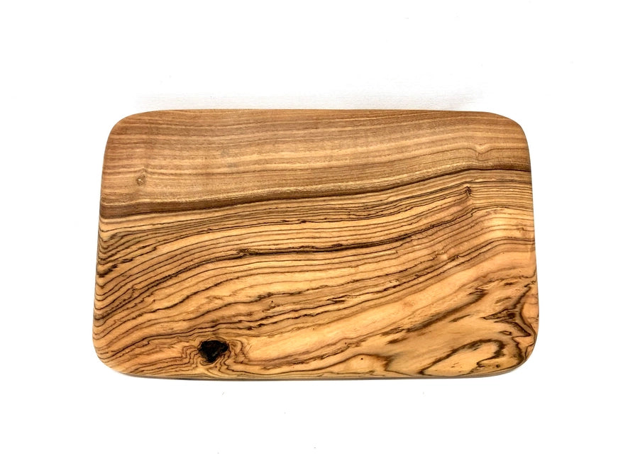 Olive Wood Breakfast Board 22 X 14cm Made in Germany