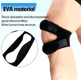 Patella Knee Strap Support- Double Belted Support Protection-Black