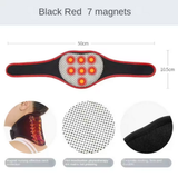 Neck Brace Magnetic Therapy Tourmaline 7 Magnets Neck Support Self Heating
