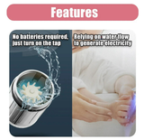 7 Colors LED Water Faucet Stream Light Kitchen Bathroom Shower Tap Faucet Nozzle