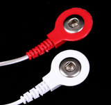Electrode Cable Wire for TENS - 2.35mm shielded plug with 3.5mm snaps
