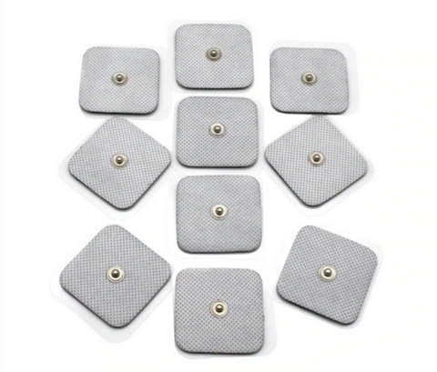 Electrode pad massage pads compatible with Healy Frequency TENS 4x4cm