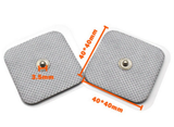 Electrode pad massage pads  (10) compatible with Healy Frequency TENS 4x4cm