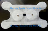 2 Electrode Pads for VitalStim Speech Therapy Dysphasia Swallowing Neck Throat