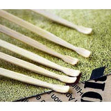 Japanese Handmade Bamboo Earpick (5 Pcs) Clean Wax Removers with Doll Heads