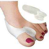 2 Silicone Gel Big Toe Bunion Spreaders- Ease Pain Relief Unisex Foot Care Aid