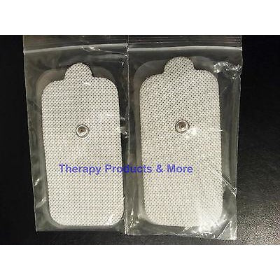 XL LONG MASSAGE PADS ELECTRODES (8) FOR USE WITH DIGITAL MASSAGER TENS