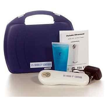 US Pro 1000 3rd Edition Portable Rehab Ultrasound Unit 1 mHz+Free Ultrasound Gel