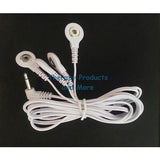 Replacement Massage Pads with 4 Way 3.5mm Massage Cable