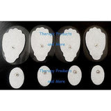 REPLACEMENT ELECTRODE PADS COMBO (4 LG, 8 SM OVAL) FOR ALL IQ DIGITAL MASSAGERS