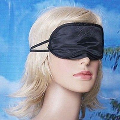 10X Charmeuse Silk Sleeping Mask Eye Cover Nap Blindfold Dbl Layer Light Protect