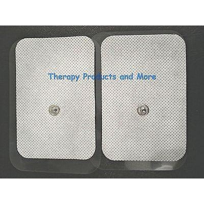 XL Wide Replacement Electrode Massage Pads (8) (9X6cm) for Smart Relief Massager