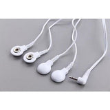 +BONUS! Electrode Wires/Cable Connector USE UP TO 4 PADS~3.5mm Plug~TENS Massage