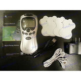 Tens Style Digital Therapy Machine Massager ,W/ or W/O Box NEW 4 Pads, AC Power