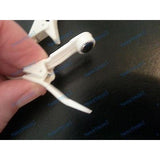 EAR CLIP/CLAMP ELECTRODES w/3.5mm Plug Set of 2 Lead Cables for Digital Massager