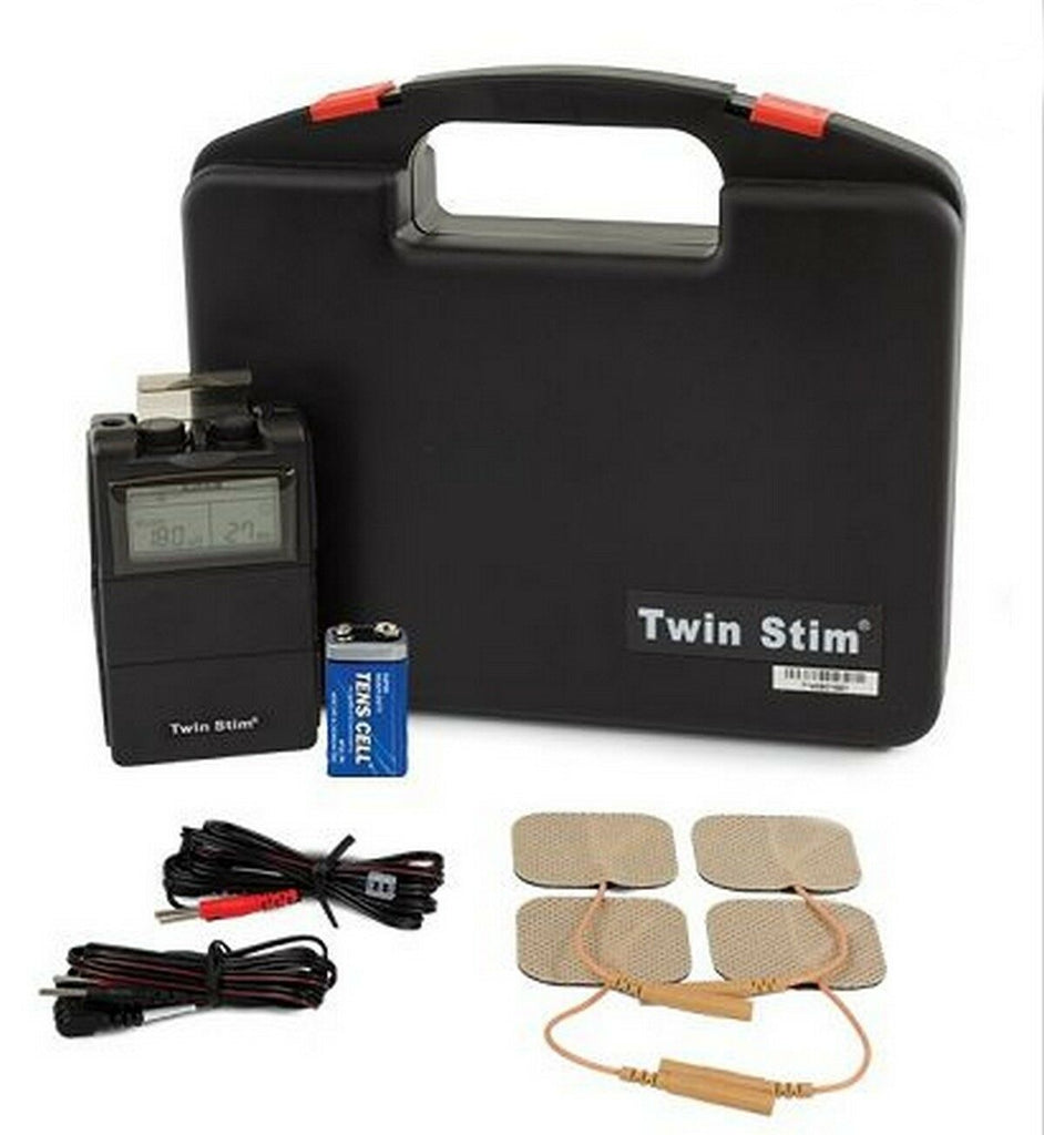 Twin Stim 2nd Edition ~ TENS EMS Combo Unit w/ Case
