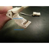Interchangeable Electrodes Lead Cables 2 Ear Clip + 2.5mm Cable