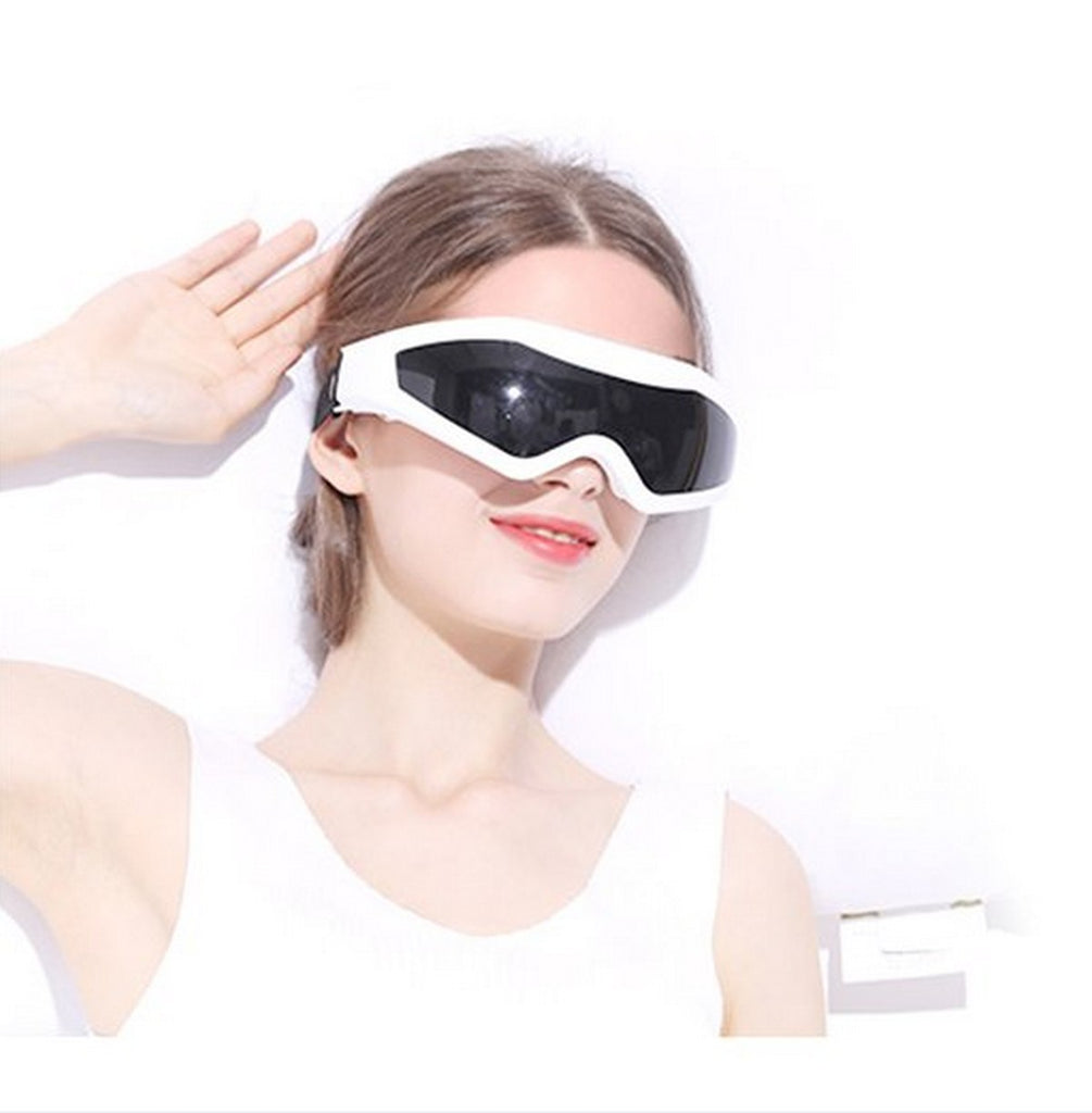 Electric Eye Forehead Massager 9 Modes Alleviate Migraine Headache Fatigue