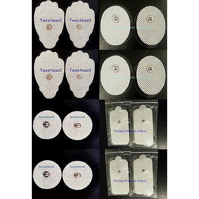 MASSAGE PADS ELECTRODES (4 LG+4LONG+4SM+4SM OVAL) COMPATIBLE WITH HEALTH HERALD