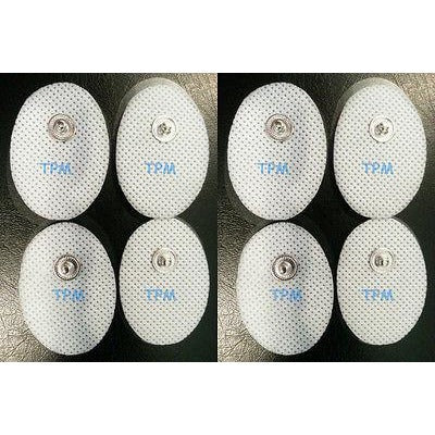 Replacement Snap-on Electrode Pads (8) SMALL - for Digital Massagers/TENS Units