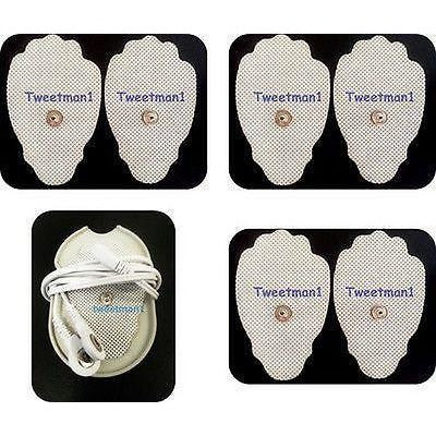 +BONUS! REPLACEMENT ELECTRODE PADS (6 LARGE SIZE)FOR TENS DIGITAL PULSE MASSAGER