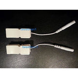2 Clip Clamp Electrodes for TENS 3000 7000 Digital Massagers Earclips Erostek