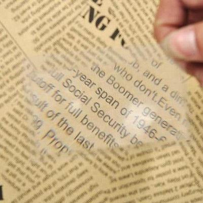 2 Reading Magnifier 3x Magnifying Fresnel Lens Credit Card Size NEW