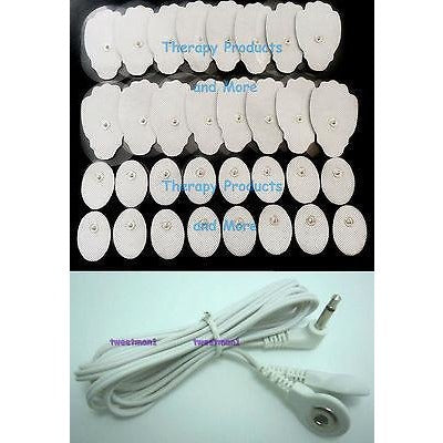 OMRON HV-F124/HV-F124P/HV-F125/HV-F126 Compatible Lead Wire+ (16 LG+16 SM) Pads