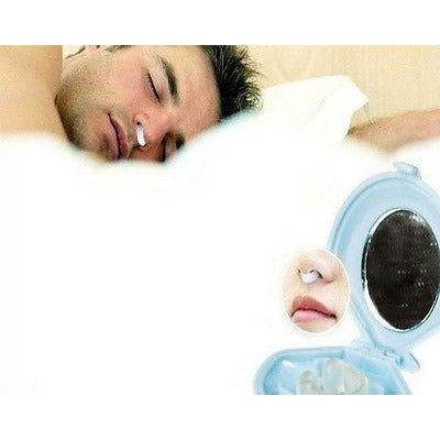 Stop Snoring Nose Clip Anti Snoring Silicon Nose Night Sleep Aid Plug Device