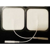 Interchangeable Electrodes Lead Cables 2 Ear Clip + 2.5mm Cable + Pads