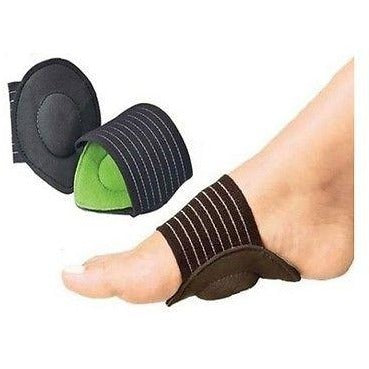 CUSHIONED ARCH FOOT SUPPORT ~ Helps Decrease Plantar Fasciitis Pain 1 Pr