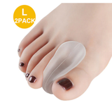 1 Pair Silicone Bone Thumb Orthotics Corrector Hallux Valgus Toe Separator Feet