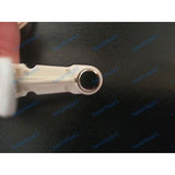 2 CLIP CLAMP ELECTRODES to 2mm Female Pigtail Adapter for TENS Massager Erostek