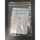 XL Wide Electrode Replacement Massage Pads (8) (3.5" X 2.3") for Tens IFC NMES