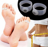 Acupuncture Silicone Toe Rings - Pair