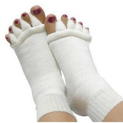 Five Toe Separator Socks For Toe Alignment Bunion Care Sensitive Toes Diabetic Neuropathy
