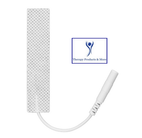 8 Strip Non Woven Electrodes 1.5cm x7cm with Pin Style Connection 2mm