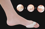 1 Pair Gel Toe Separator Support Bunion Pain Relief Unisex Foot Care Aid Reuse