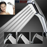 Pressure Rainfall Shower Head 300 Holes Bathroom Water Saving Filter Spray