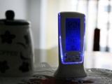 Frozen Ice Led Digital Alarm Bedside or Desk Office Clock