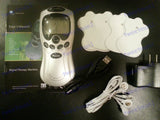 *28-PIECE COMBO SET LOTS EXTRAS! DIGITAL MASSAGER Therapy Machine Estim +22 PADS