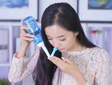 300ml Nasal Wash Neti Pot Nose Cleaner Bottle Nasal Irrigator Saline Allergic
